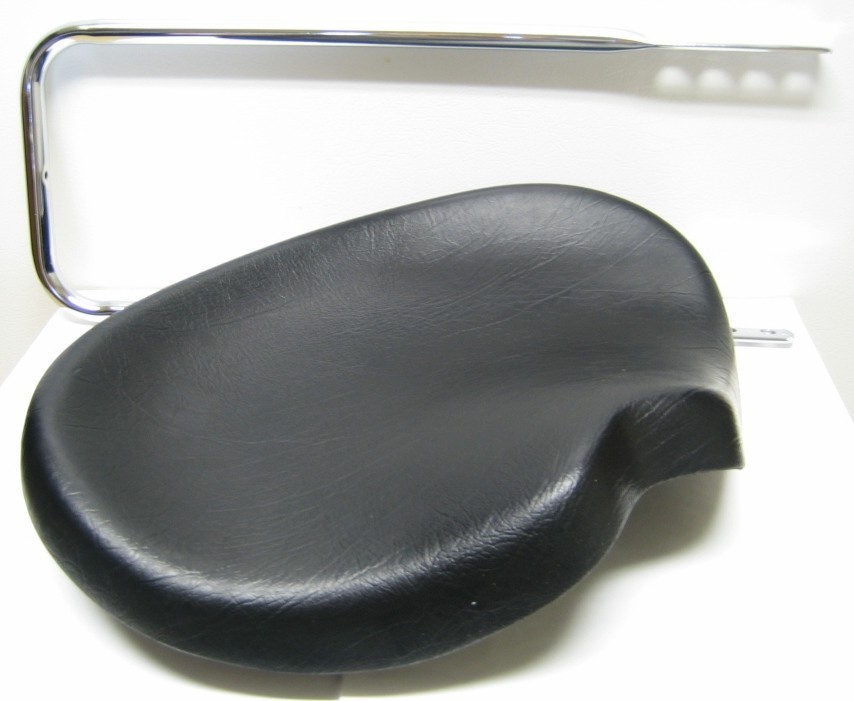 New Black Tricycle Saddle Seat with Support Bar for Sun Trike 3-Wheeler Bicycle!
