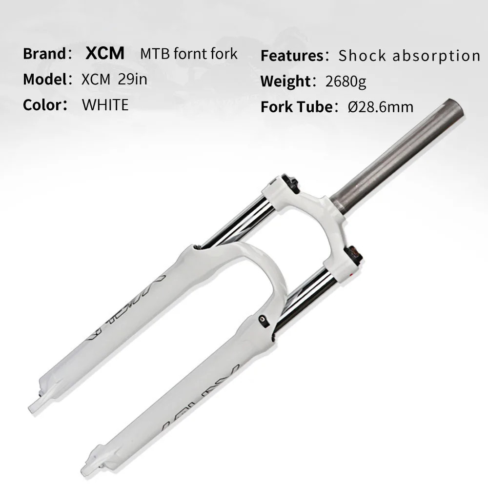 26/27.5/29er XCM Mountain Bike Spring Fork Shoulder Control Locking Mechanical
