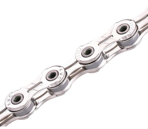 KMC X11SL 11 Speed Bicycle Chain 1/2 x 11/128 inch 118 Links Silver