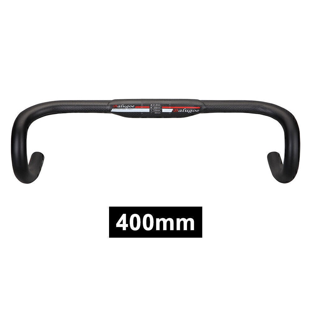 EC90 Road Bike Drop Bar Handlebar Carbon Fiber Bicycle Bars 31.8*400/420/440mm