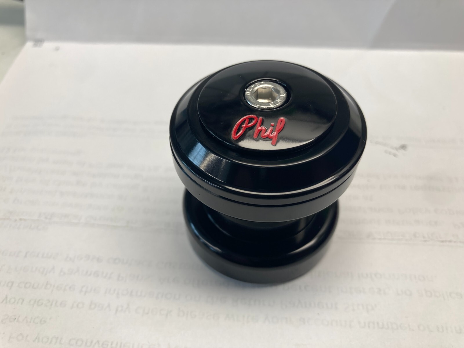 Phil Wood 1-1/8″ Headset Black