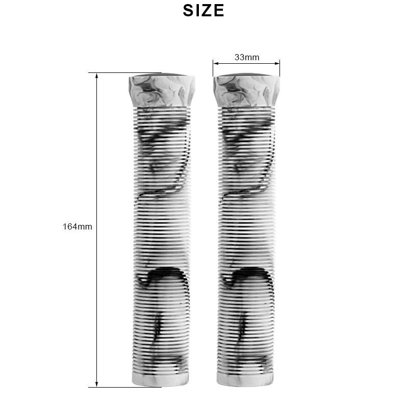 Rubber Bicycle Handlebar Grips Lengthening Soft Non-slip Mountain Bike Handlebar