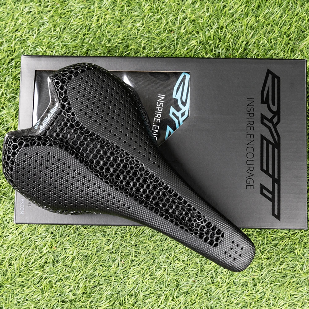 Carbon 3D Printed Saddle 175g 7x9mm Bike Seat For Triathlon Road Mountain Gravel
