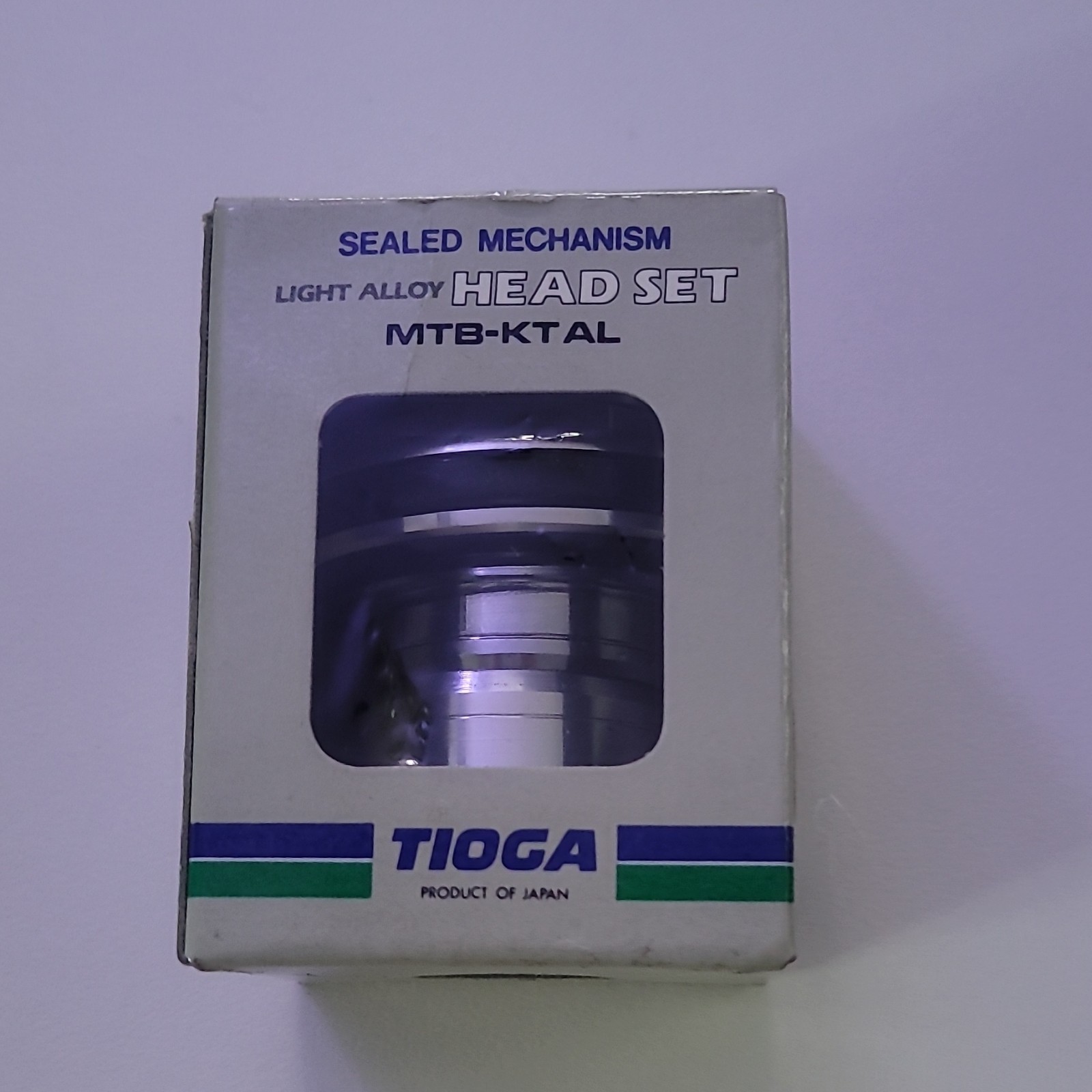 NOS Tioga MTB-KT AL 1″ Threaded Sealed Bicycle Headset English 24 TPI VintageMTB