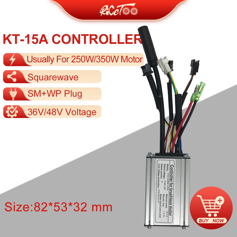 250W-3000W Electric Bike Controller 15A-50A Sinewave SquareWave Controller