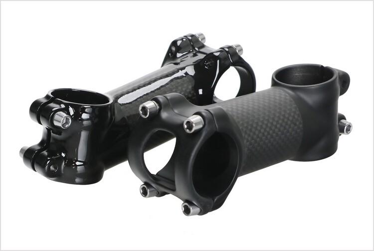 Aluminum Carbon 6/17° MTB Road Bike handlebar Stems Bicycle Stem 31.8*60-120mm