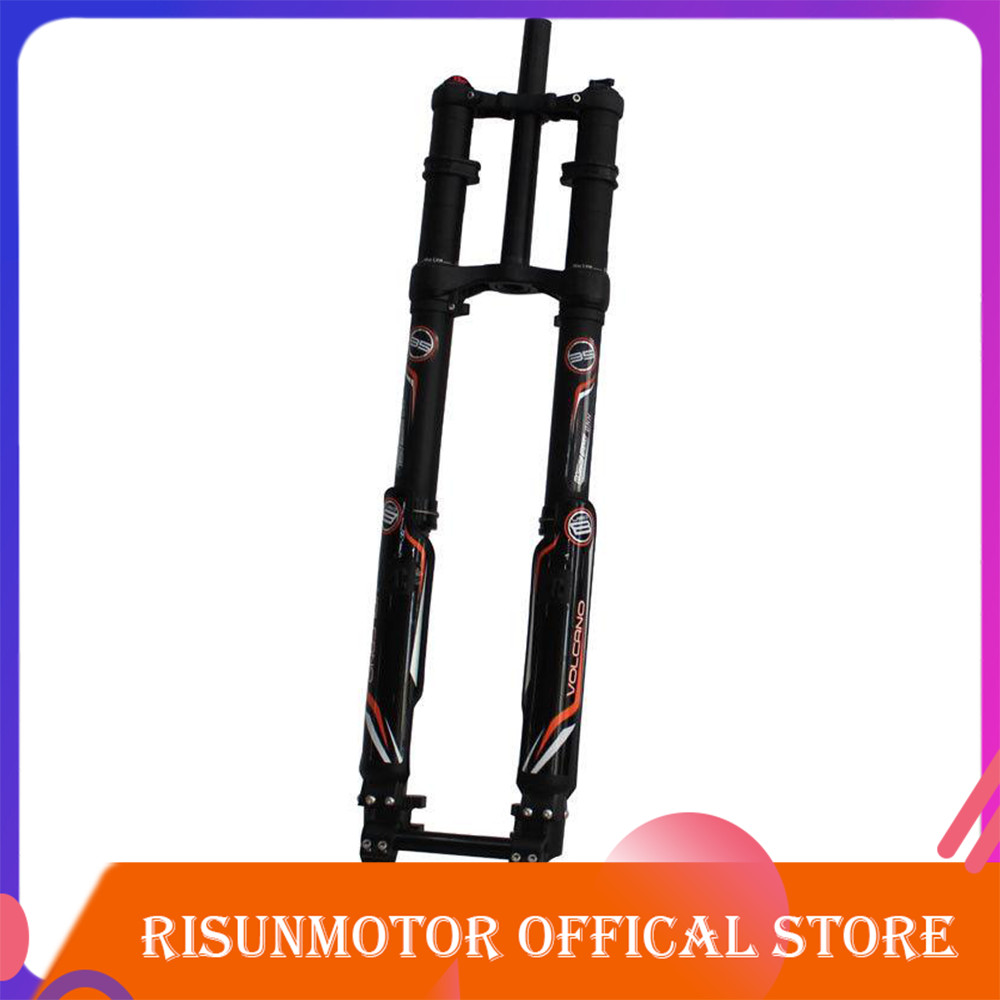 DNM USD-8FAT Suspension Fork 15x150mm, 26×4.0″ Front Wheel and 26×4.0″ Rear Rim