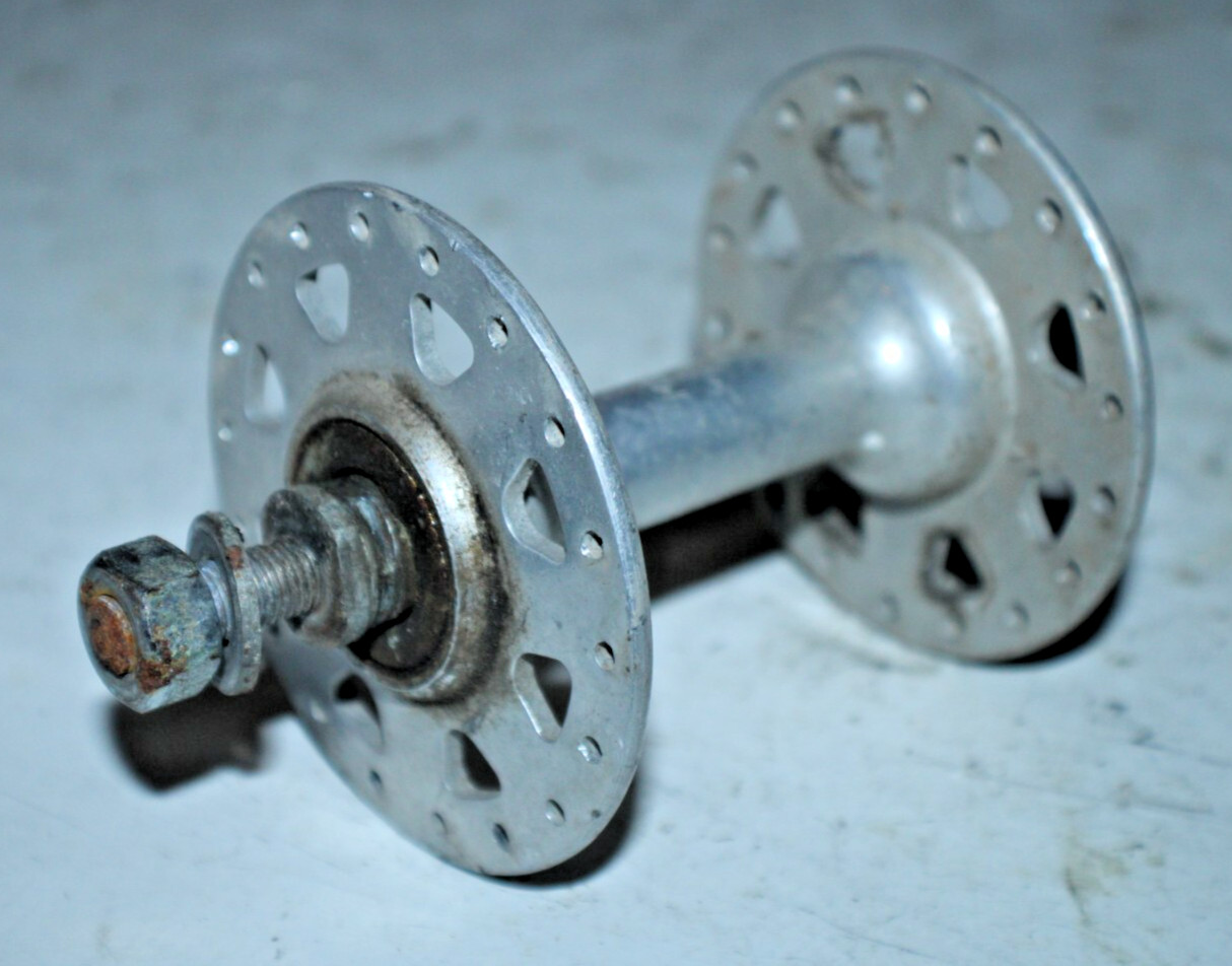 Vintage Model ’71 Front Road Bike Hub 36H 97mm High Flange Nut/Bolt USA Shipper!