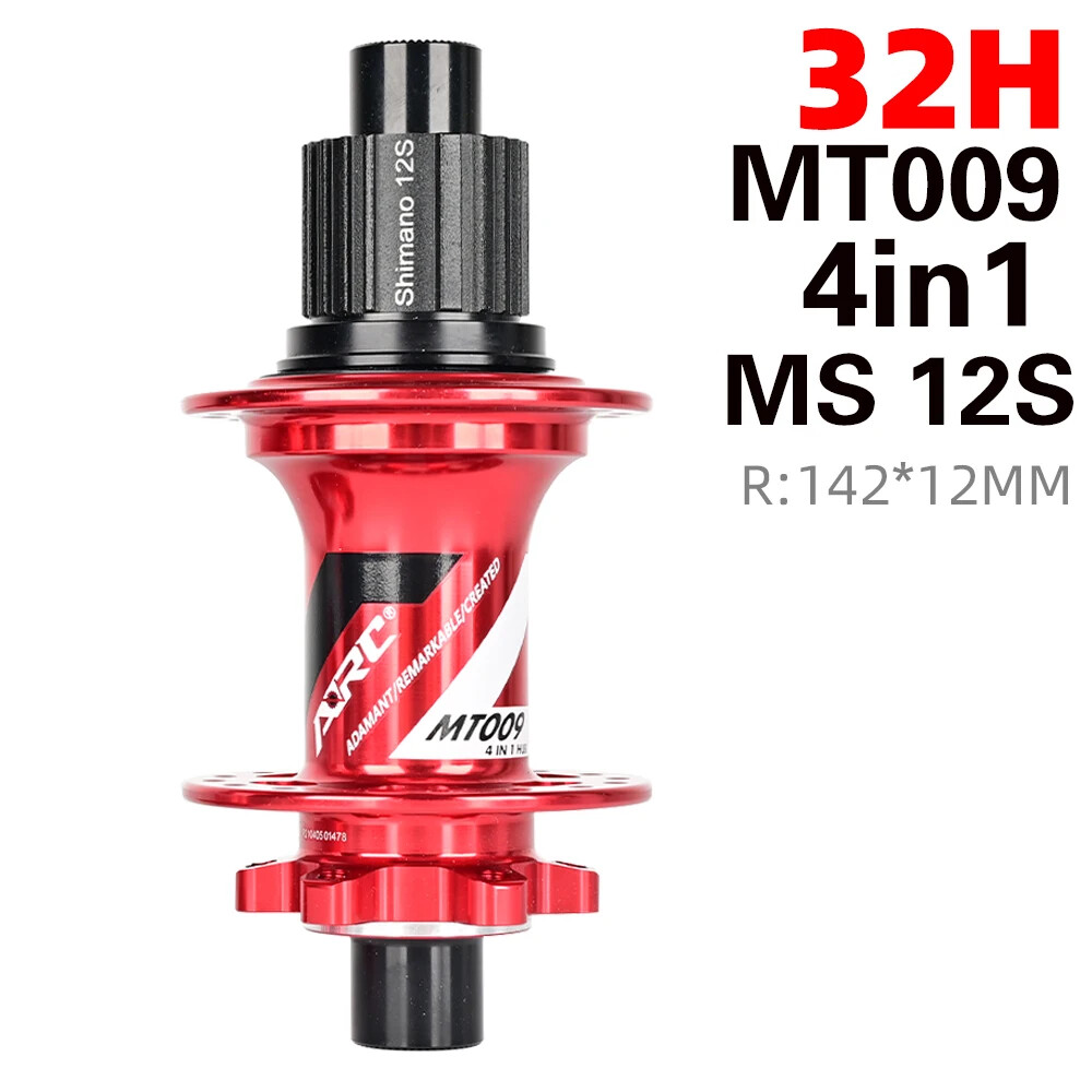 Front Rear 6 Pawls 114T Noise Hub Mountain Bike NBK Sealed Bearing Hub HG XD MS