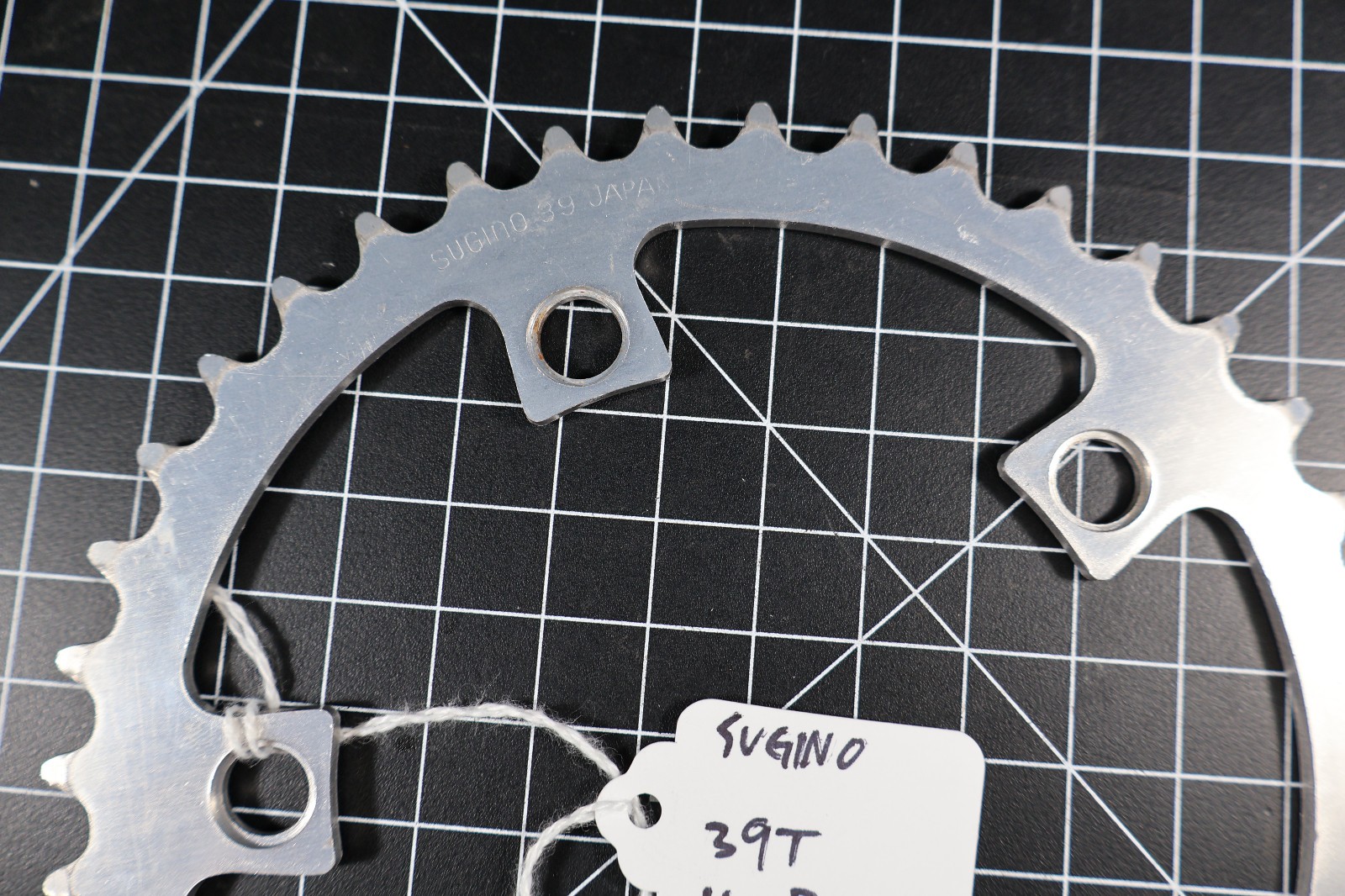 Vintage Sugino 39T 110BCD Chainring Japan BMX Road Bike Single Touring 48g 5 Arm
