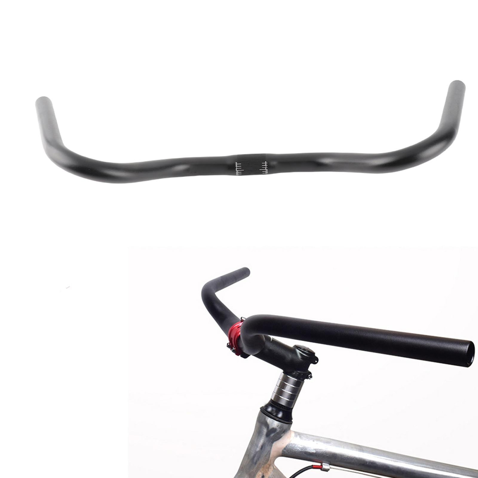 1 Vintage Classic Bike Handlebar Solid Aluminum Alloy For Cycling Enthusiasts