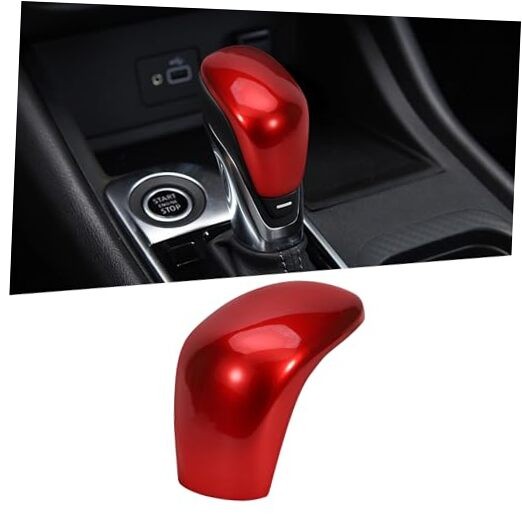 Car Gear Shift Knob Cover Compatible with Nissan Sentra Altima 2020 2021 Red
