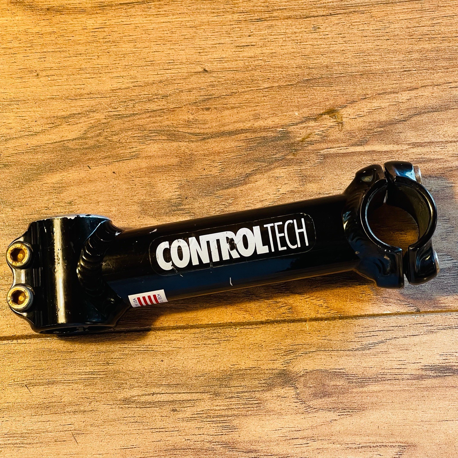 Vintage Control Tech Mountain Bike Stem 135 1 1/8 Threadless 5 Degree 25.4