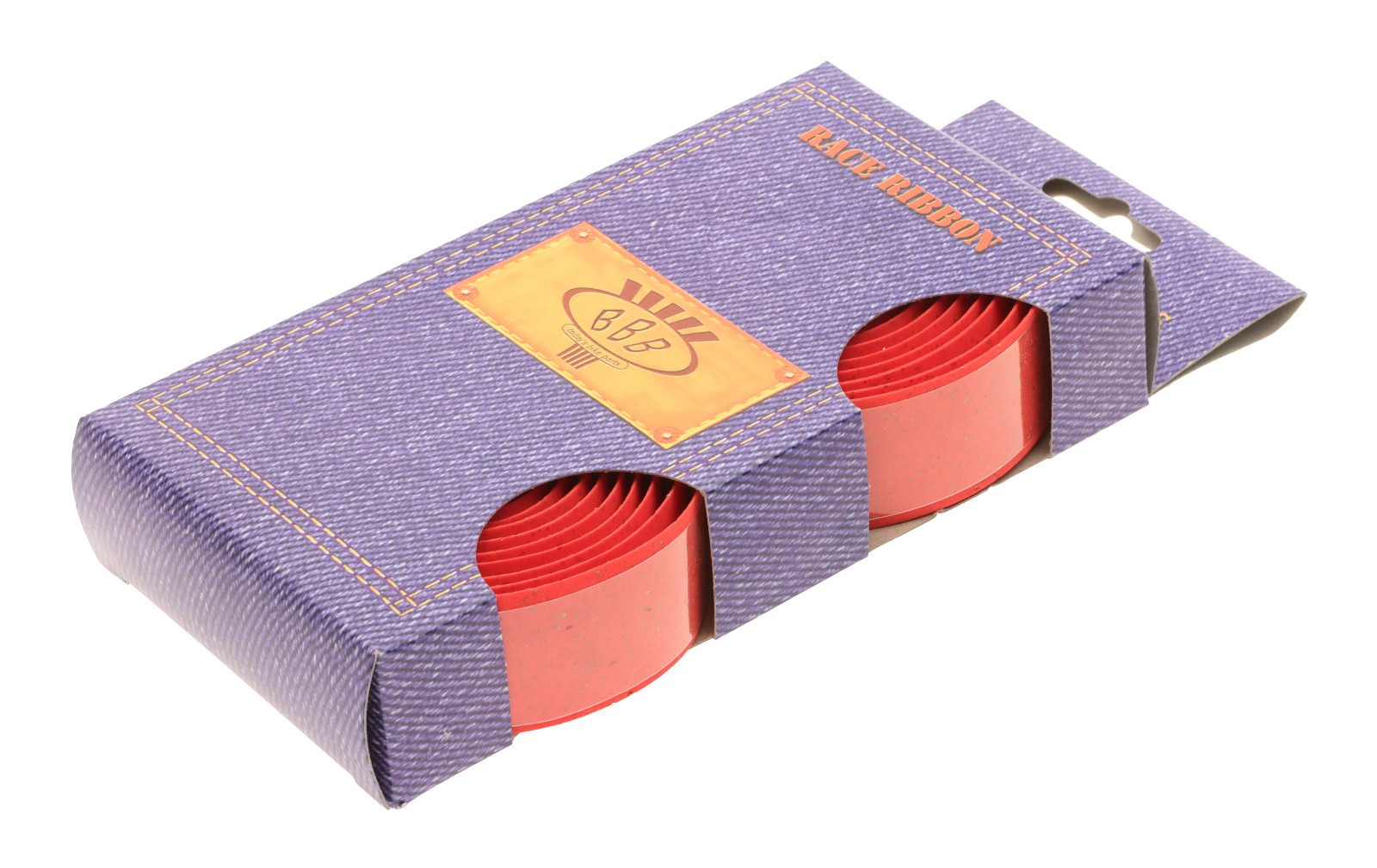 BBB Race Ribbon Bar Tape Adhesive Synth Cork-Like RED Handlebar Wrap NEW NOS