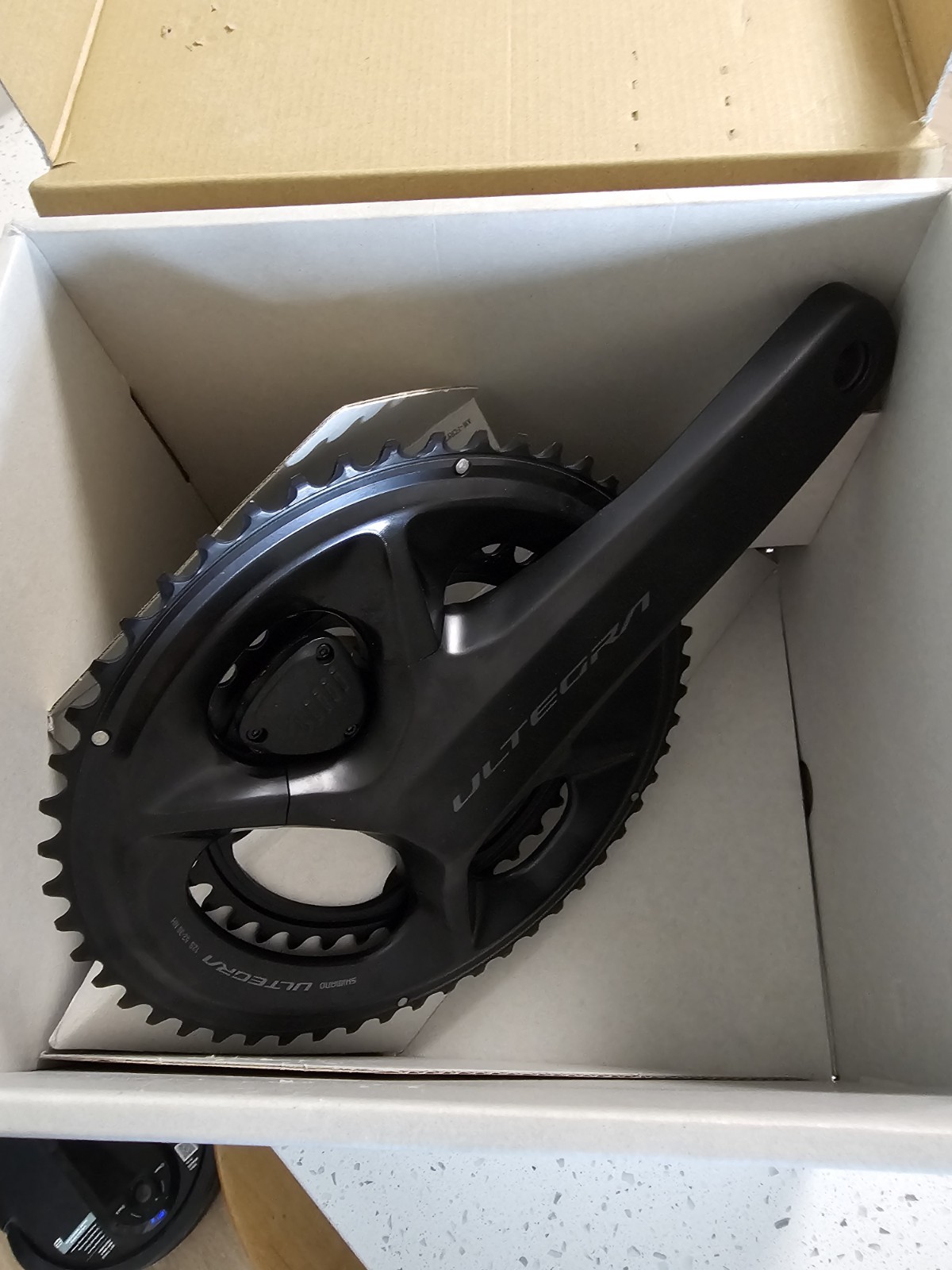 Shimano Ultegra FC-R8100 170mm 12-Speed 52/36 Double Crankset Black
