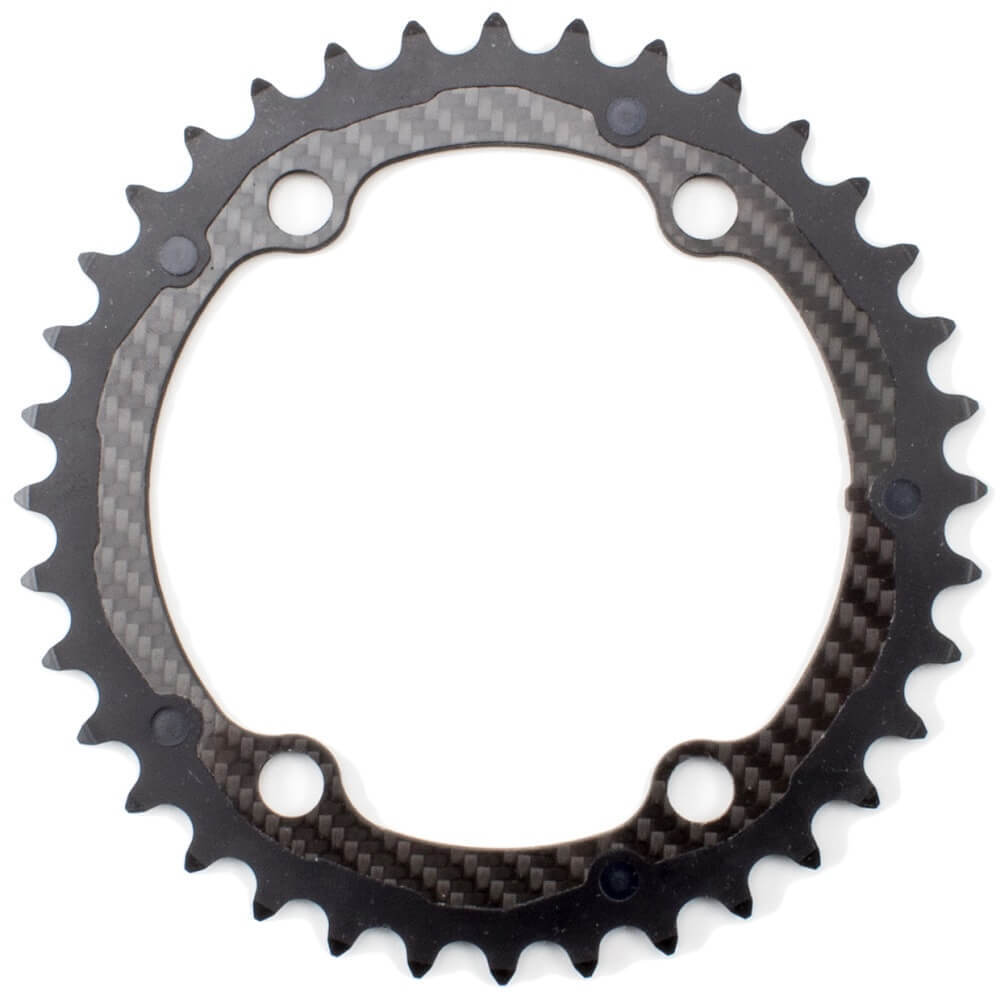 Carbon-Ti X-CarboRing EVO 110×4 Road Chainrings