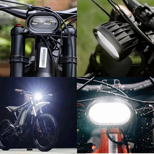Motorcycle Headlight for Surron X Electric Dirt Bike, Motorcycle Lights for