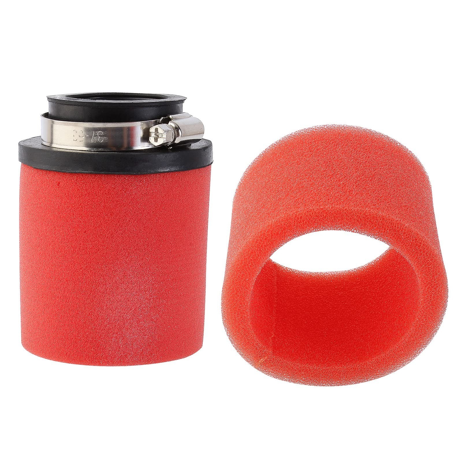 Filter 42mm 1.65inch Red Double Foam Pod Performance for Pit Dirt Bike 125cc …