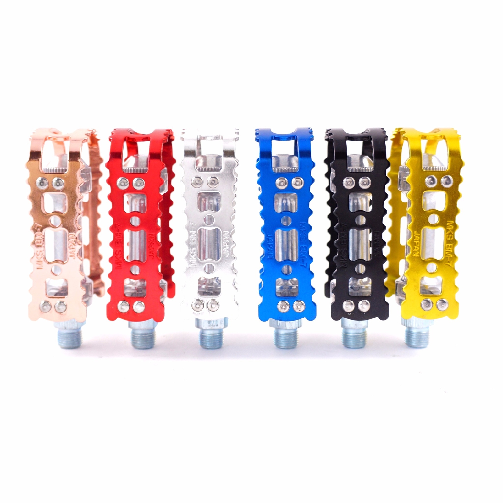 MKS BM-7 1/2″ Classic Vintage Old School BMX Road City Bike Pedal 6 Colors