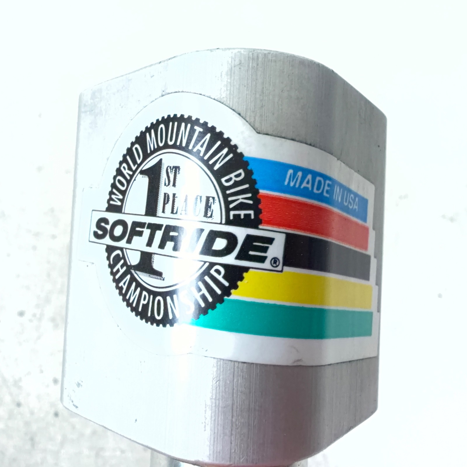 Vintage Softride Suspension 135mm Reach Stem 1″ Threaded Ø25.4mm Clamp Spring