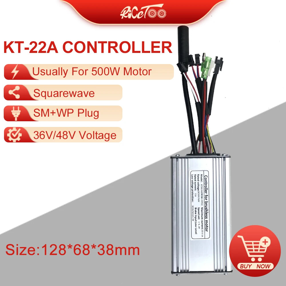 250W-3000W Electric Bike Controller 15A-50A Sinewave SquareWave Controller