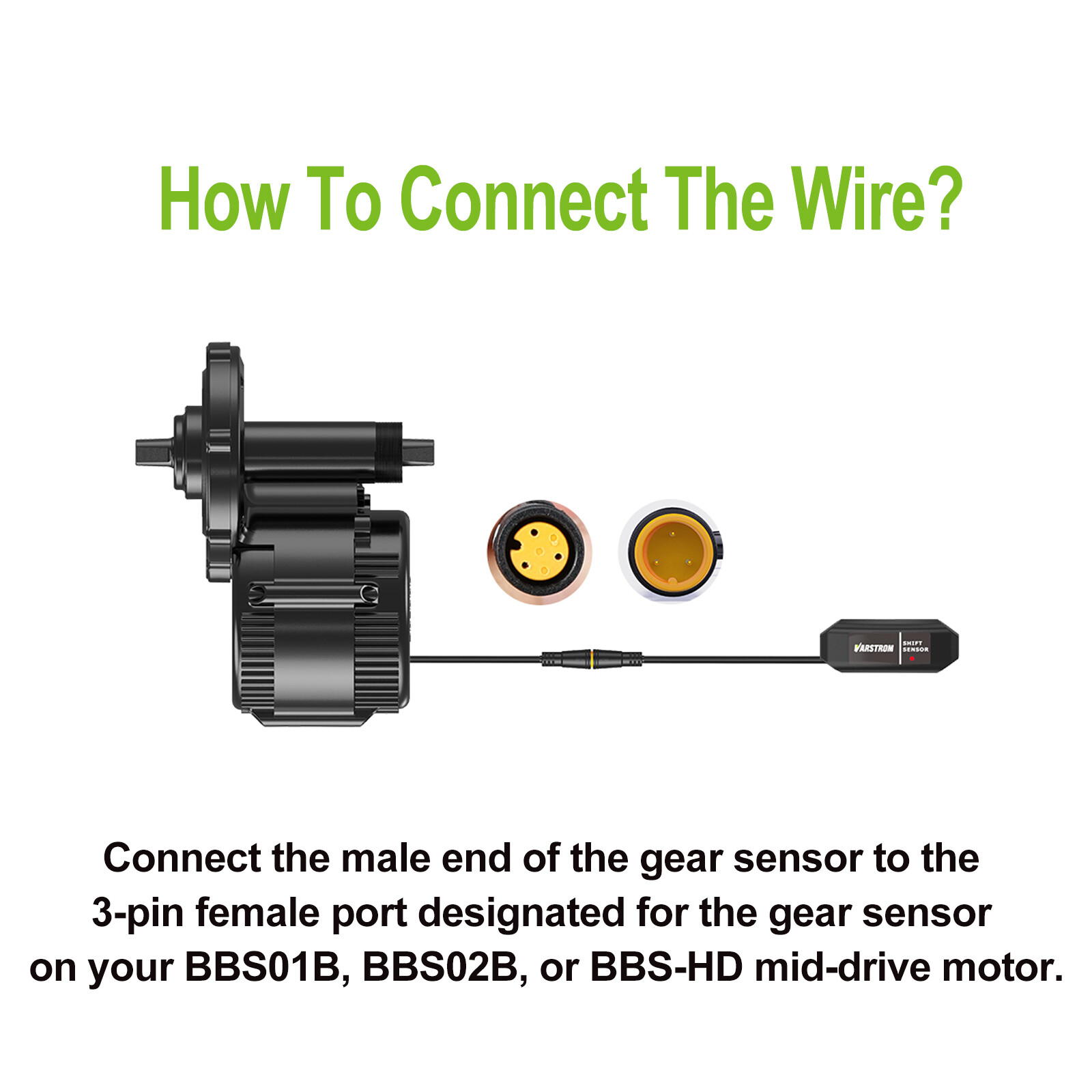 BAFANG Mid Drive Gear Sensor Shift Sensor for BBS BBSHD Motor Conversion Kit