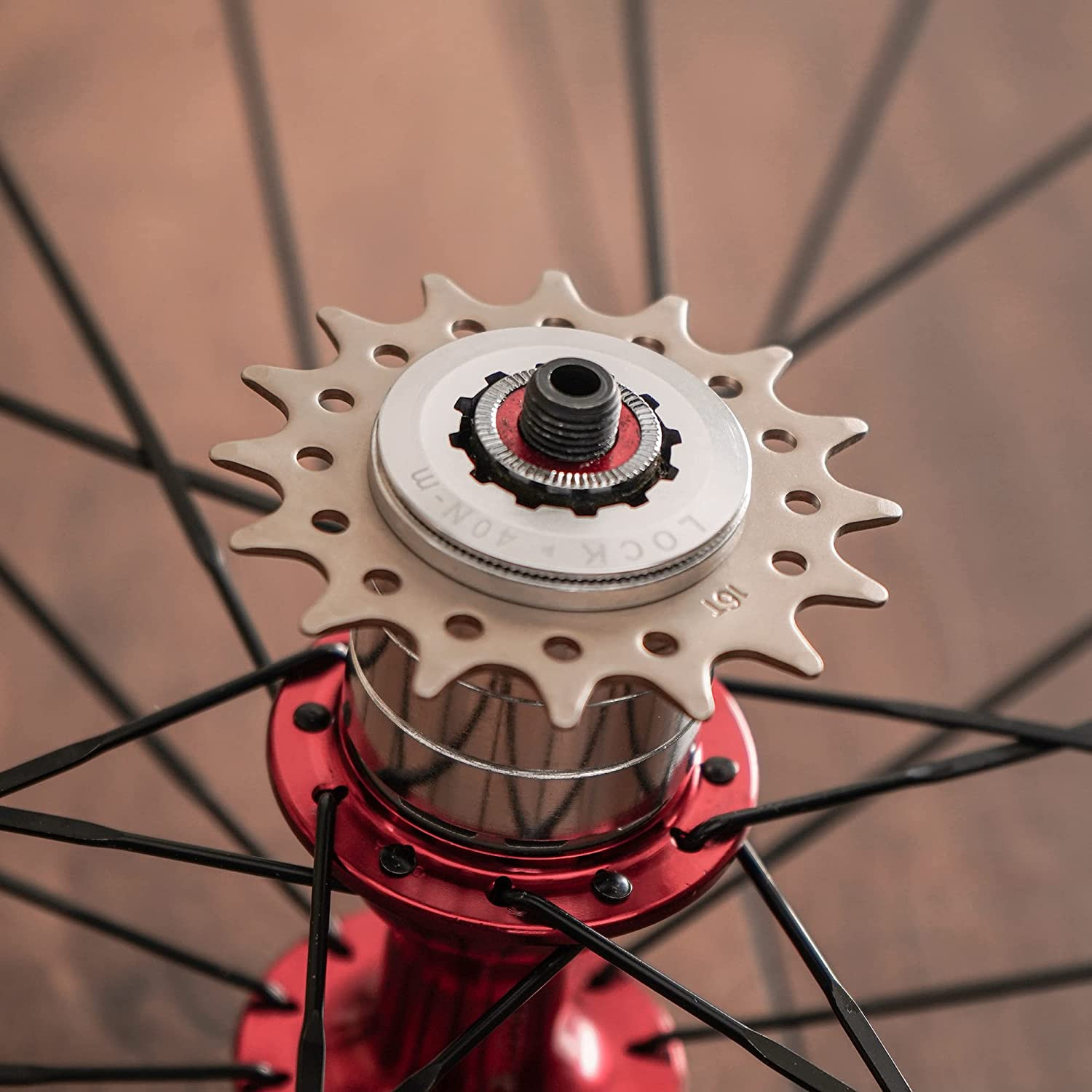 Cyclingdeal Conversion Kit Fixie Bike Single Speed Compatible with Shimano Sram