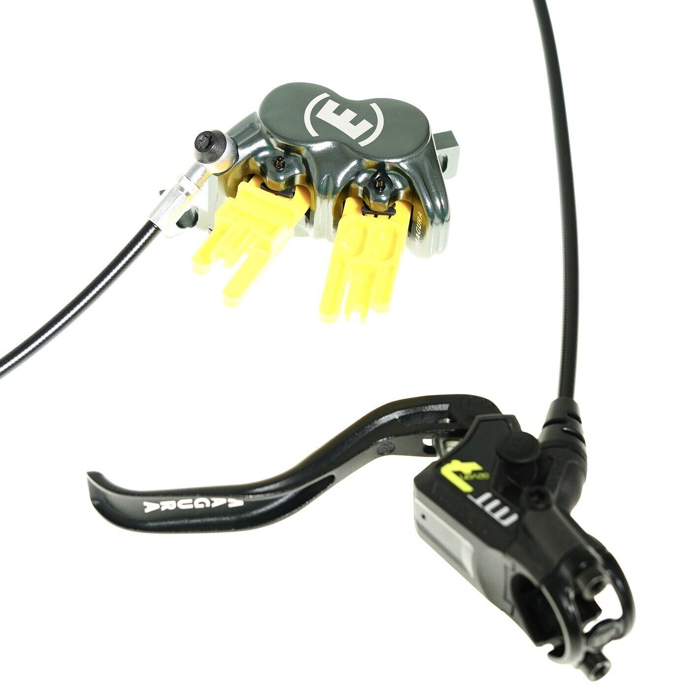 Magura MT7 Pro 4-Piston Hydraulic Post Mount Bike Disc Brake Pair or Front/Rear