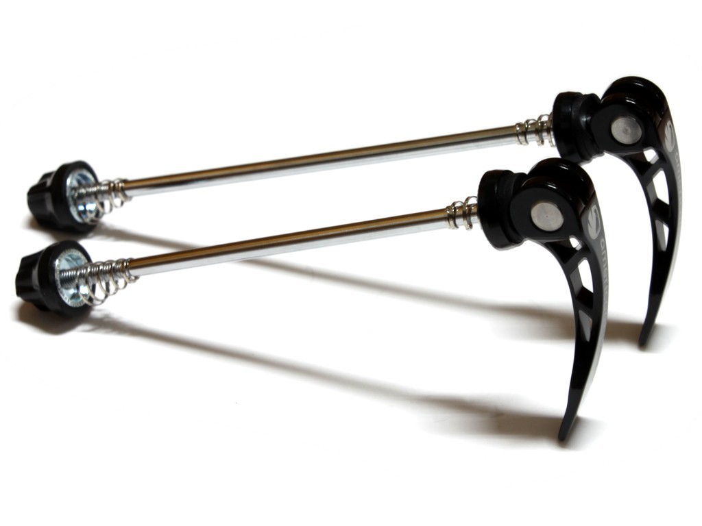 American Classic MTB Bike CroMo 100/135 mm Quick Release Skewers Black