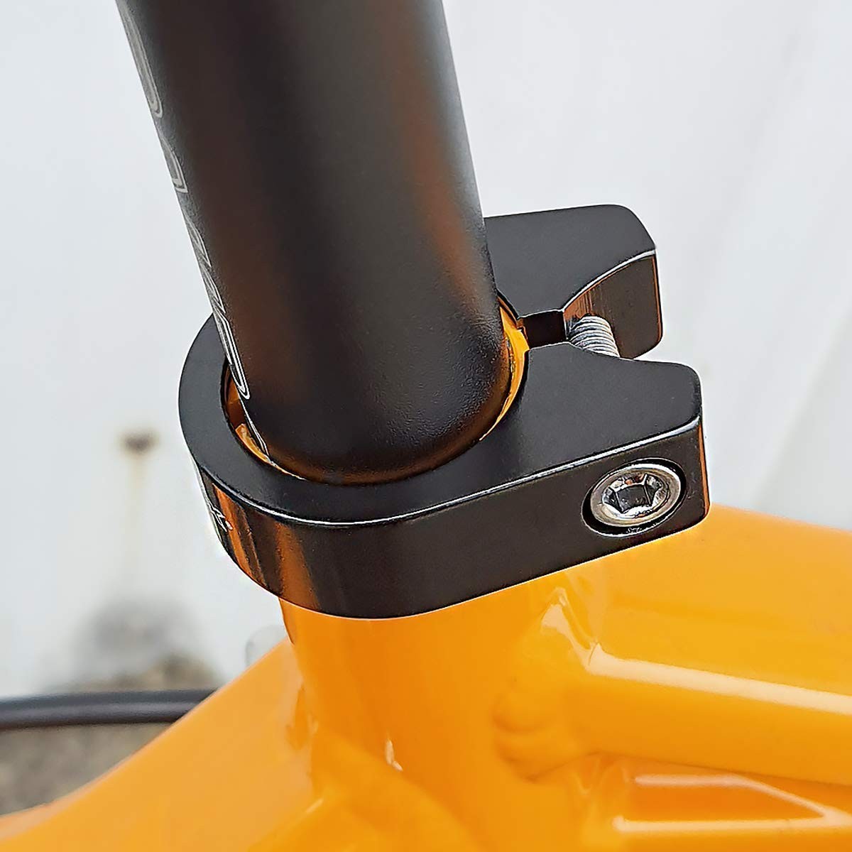 Lightweight Bicycle Seatpost Clamp – CNC 6061 Aluminum Alloy Seat Post Collar…