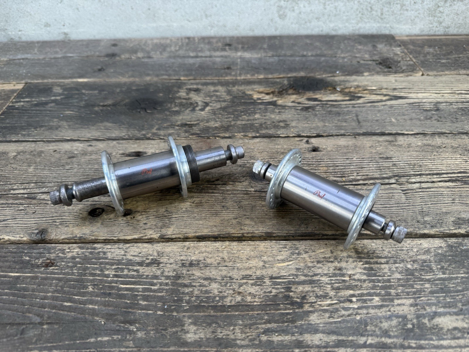 Phil Wood 48h Bmx Hub Set Front Rear Road Bike