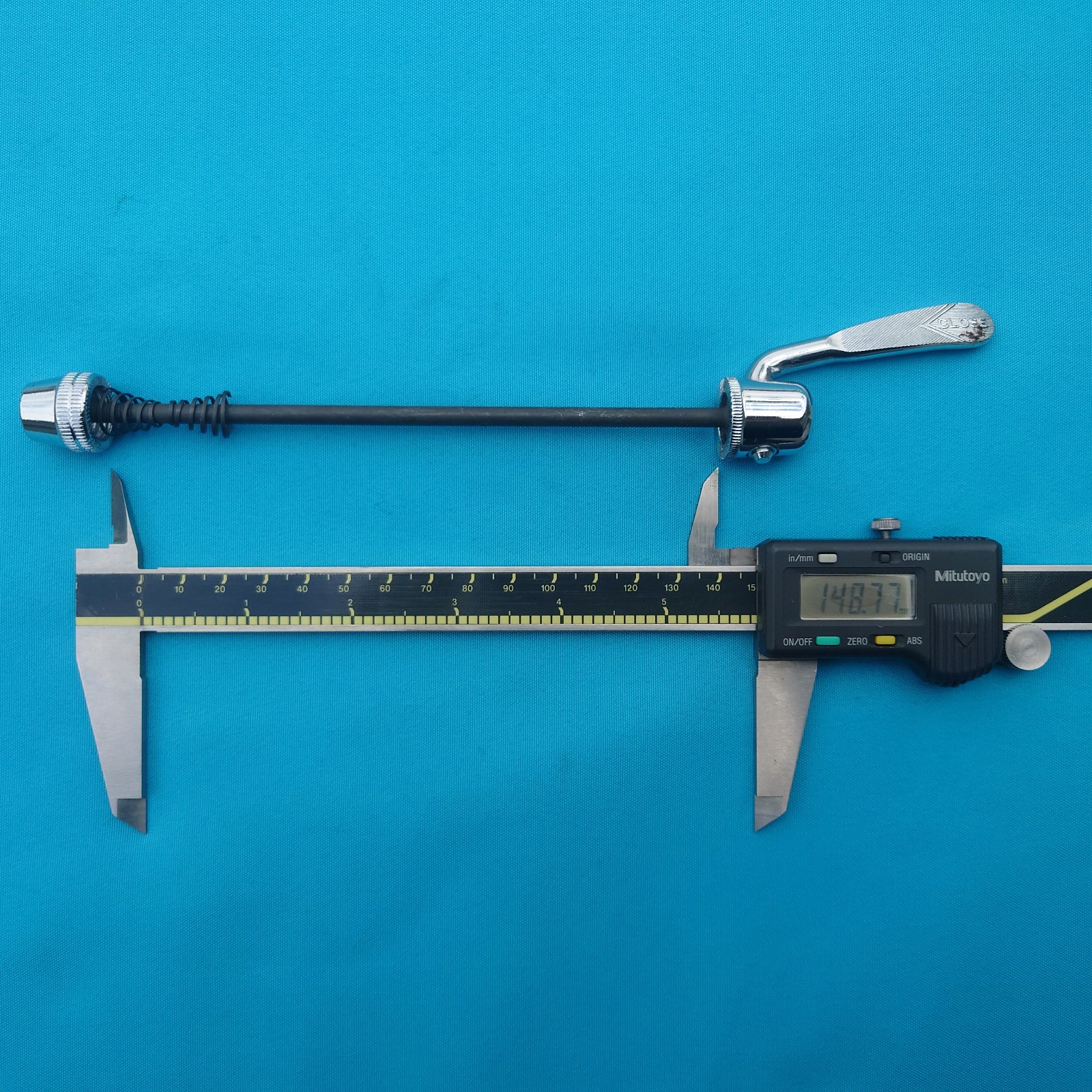Steel Bike Bicycle Rear Quick Release Skewer M5 for Hub Width 135 mm