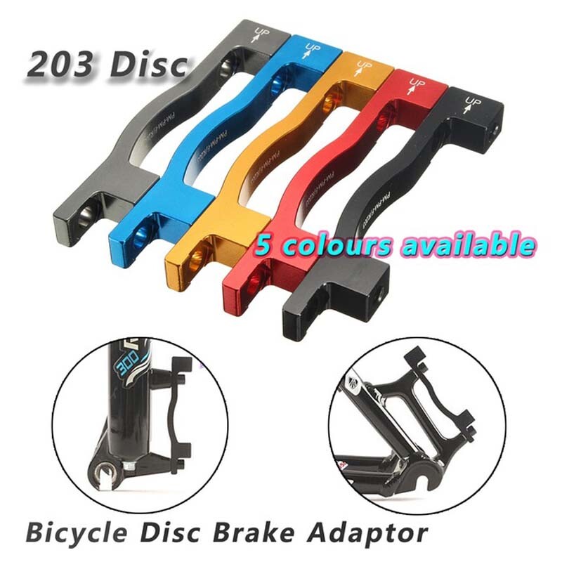 IS/PM 180/203mm Adapter MTB Bike Disc Brake Caliper Front&Rear Rotor Aluminium