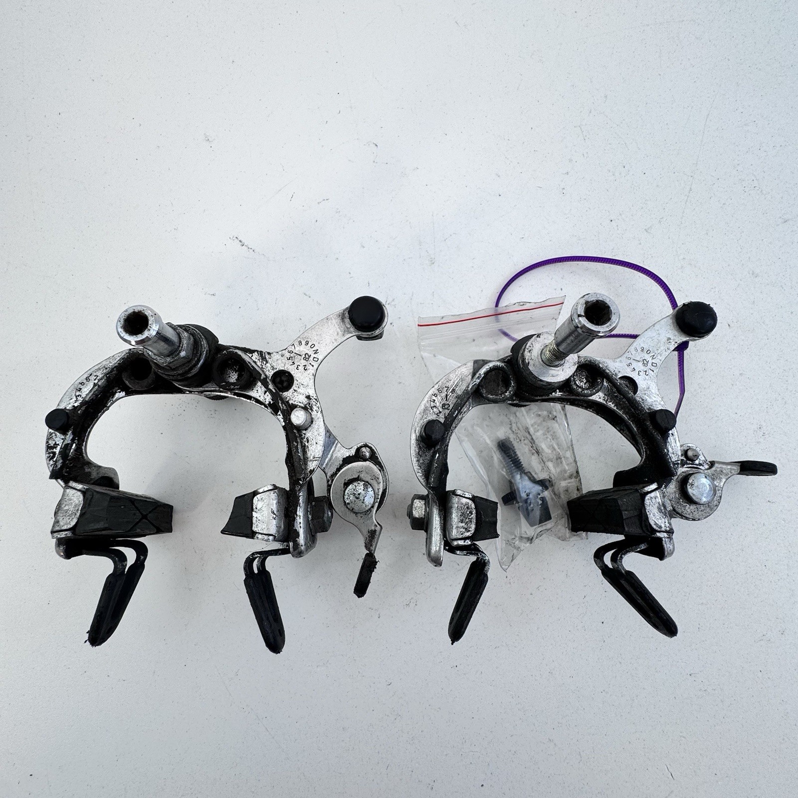 Vintage Weinmann 405 Brake Caliper Set Recessed Side Pull Road 82 Road Bike A16