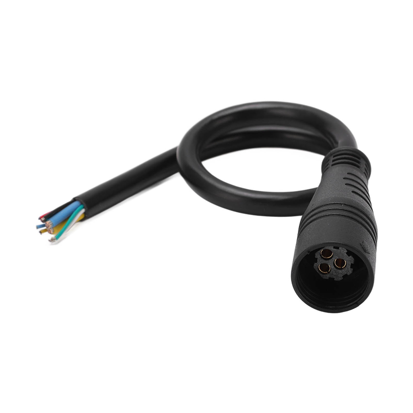 ˇ9 Pin Waterproof Motor Extension Cable Durable Conversion Line For Electric