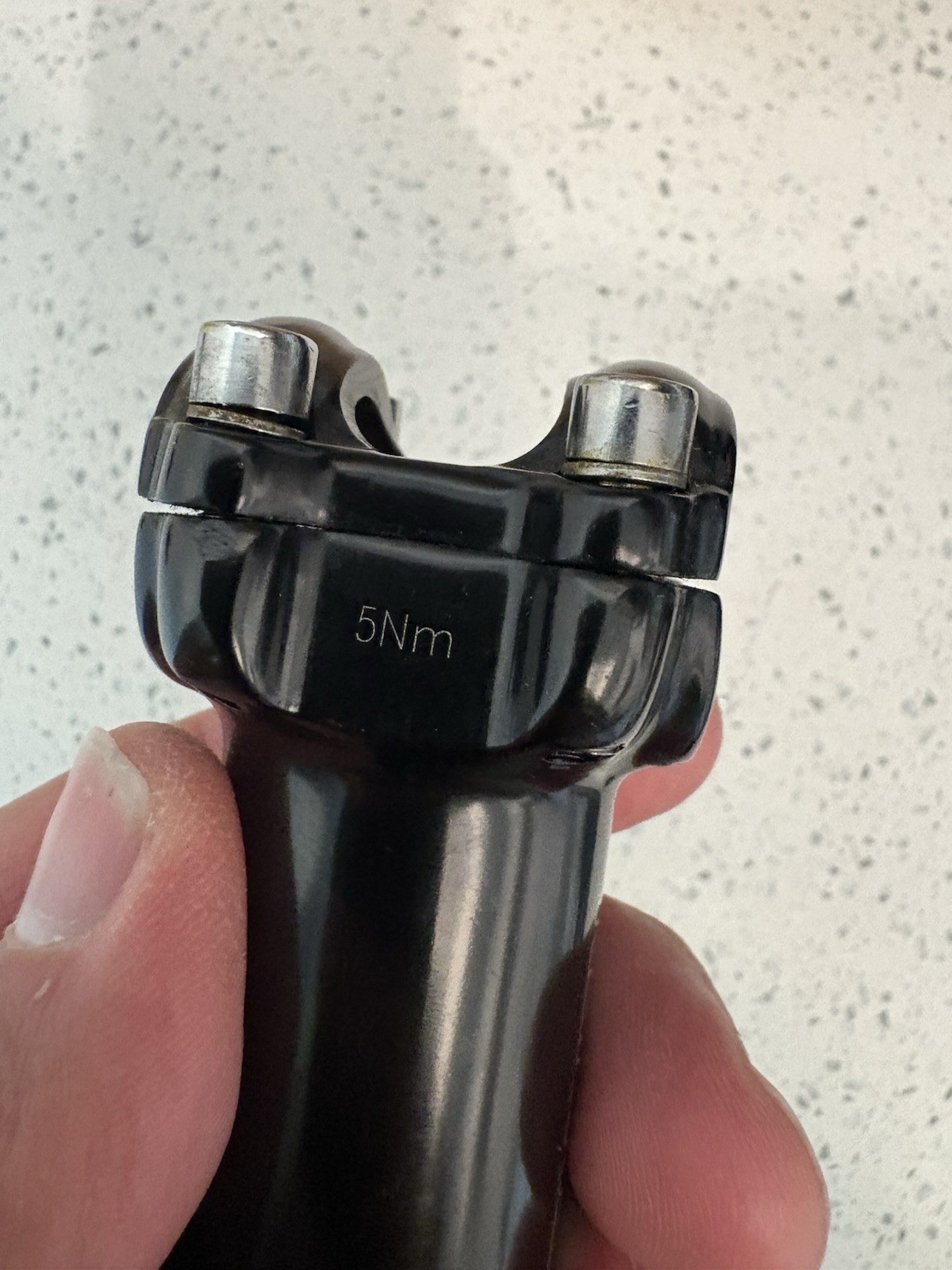 Dimension High Rise Threadless Bike Stem 5/Nm Black