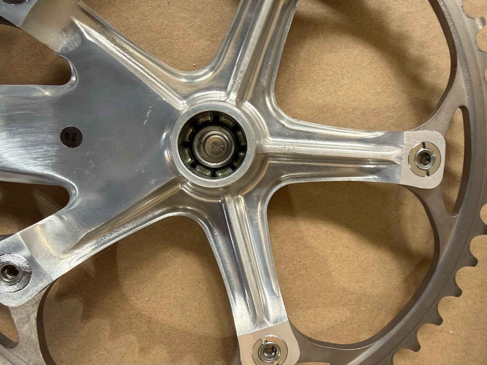 Dura Ace Track Crankset NJS 7710 + Bottom Bracket 51t 175mm