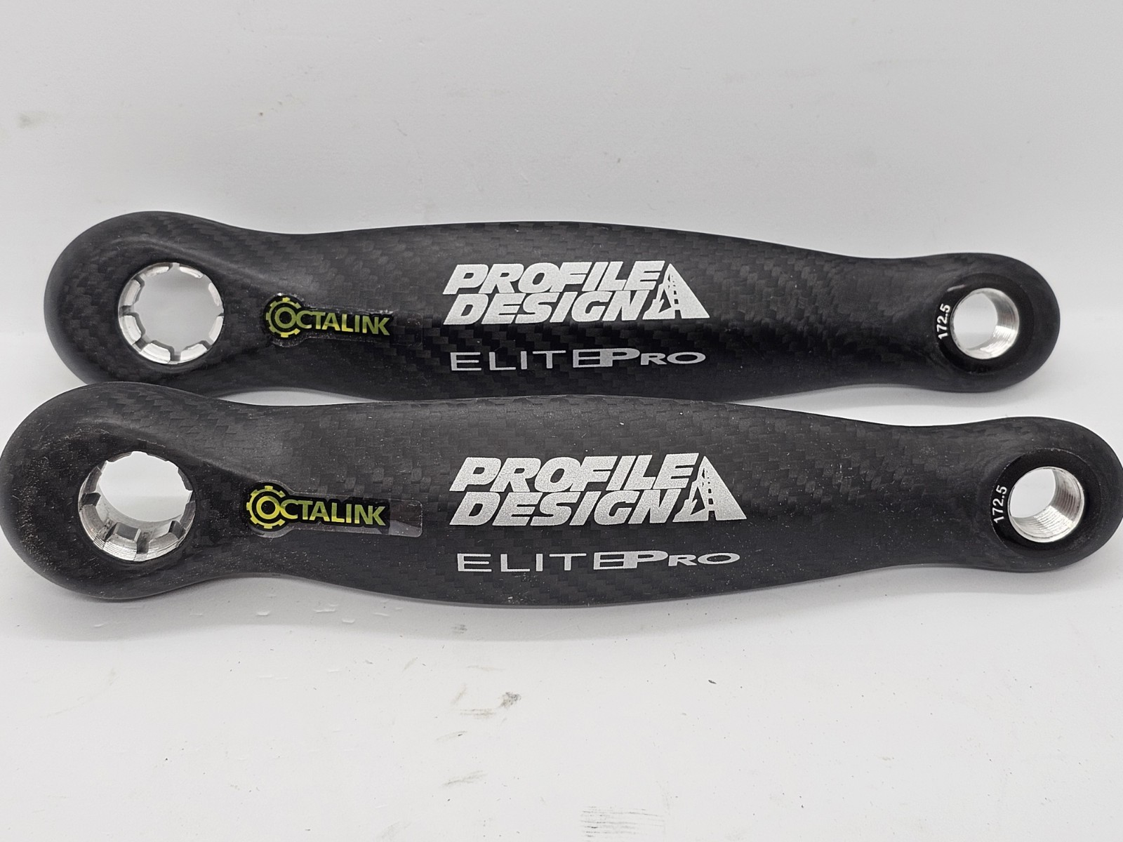 Profile Design Elite Pro Carbon Road Crank Arms 172.5mm Octalink Interface – NOS