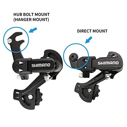 Rear Derailleur Gear Shifter for 6/7 Speed Mountain Bikes – Direct/Hanger Mount