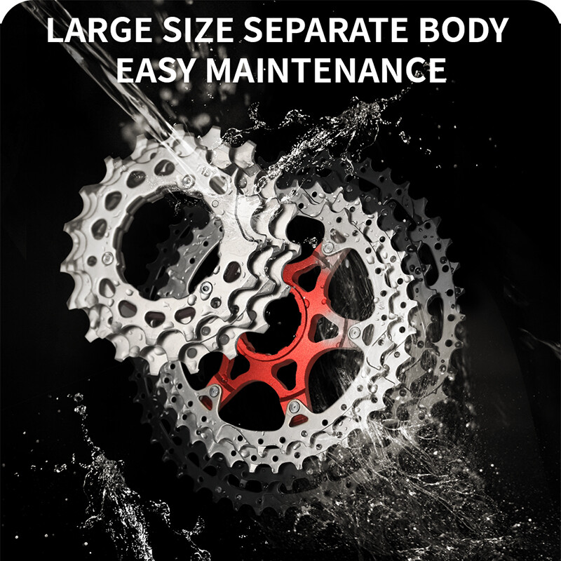 for Shimano SRAM KMC 8/9/10/11/12 Speed 11-52T Bike Cassette 116/126 Links Chain