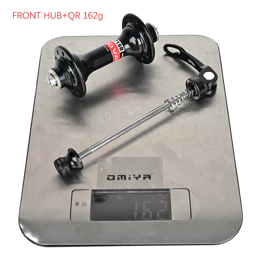 Road Bike Front 2 Rear Sealed Bearings Hubs V-Brake Quick Release Hub 20 24H