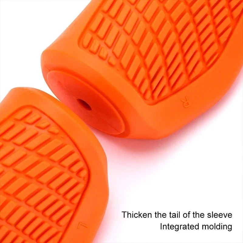 Bike Grips Rubber Mountain Bicycle MTB Handlebar Ergonomic Cycling Lock