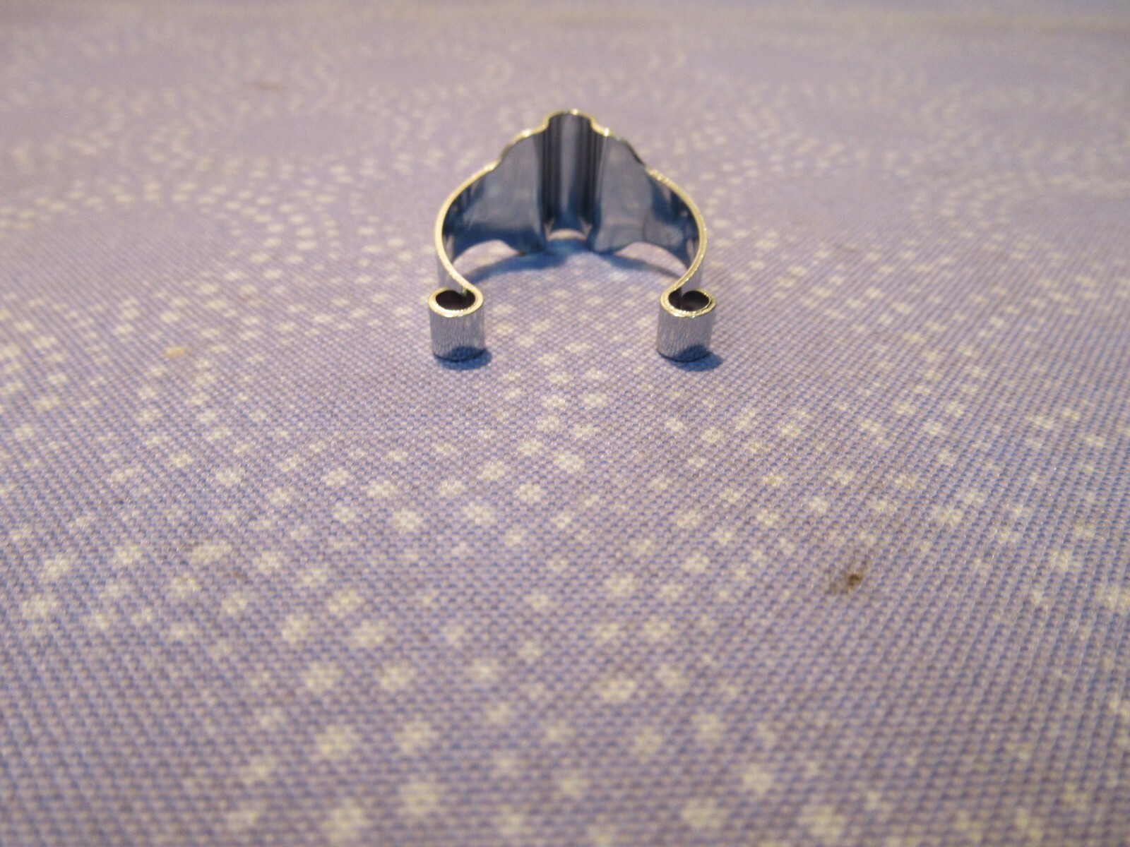 Bicycle Non Screw Cable Guide Chrome Plated 1″ Frame 1 Only – New