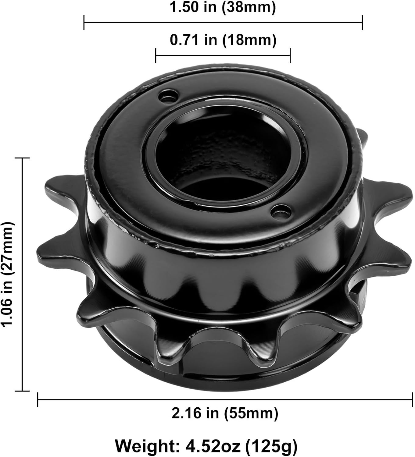 Steel Bicycle Freewheel 12T – Easy Installation & Smooth Cycling Experience