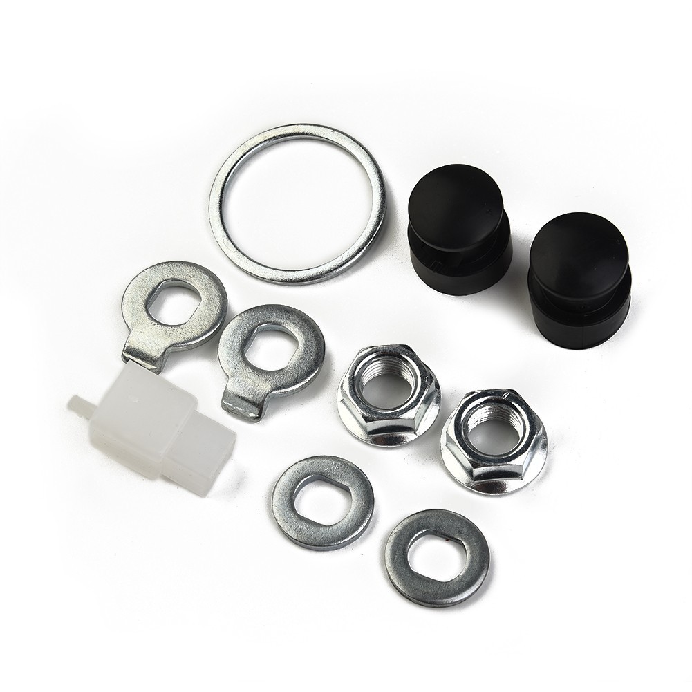 bike Hub Motor Axle For M14 Lock Nut/ Lock Washer /spacer/ Nut Cover