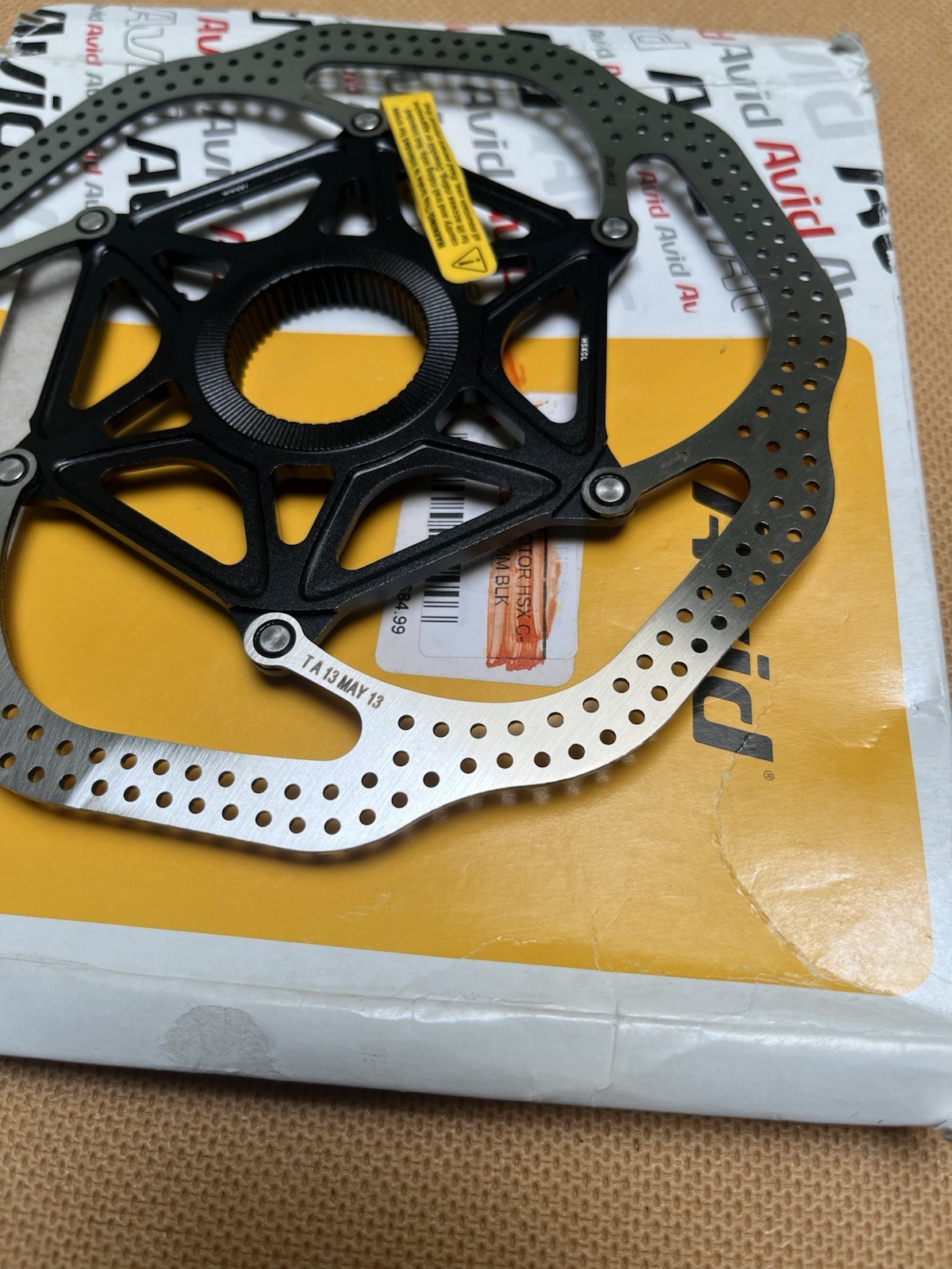 Avid HSX Center Lock Disc Rotor 180mm
