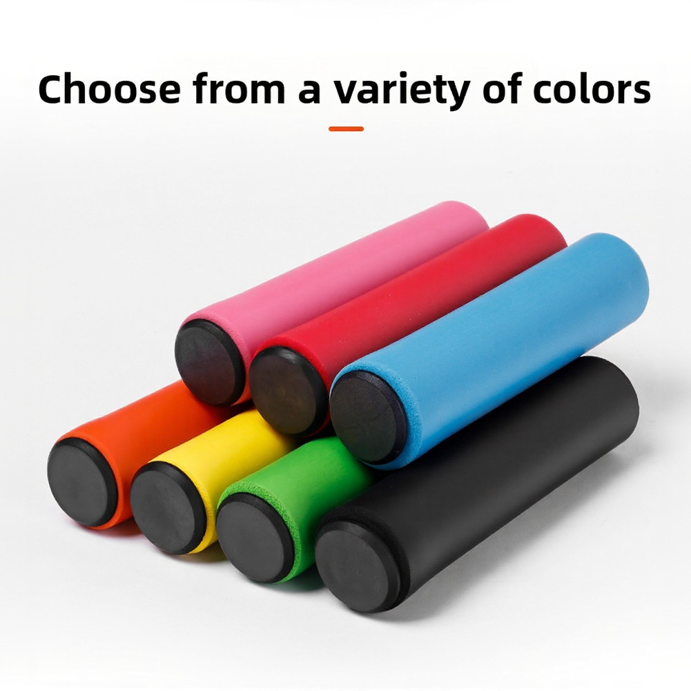 12.5 x 3 cm Silicone Grips for Bicycles Lightweight and Ergonomic Design