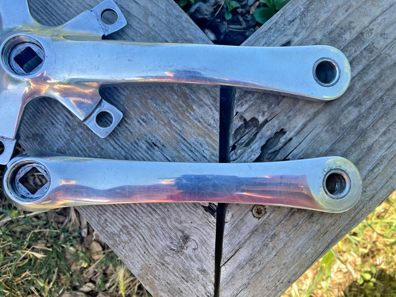 Polished Shimano XTR FC-M900 175mm Crank Arms 110/74 Silver Triple or Double