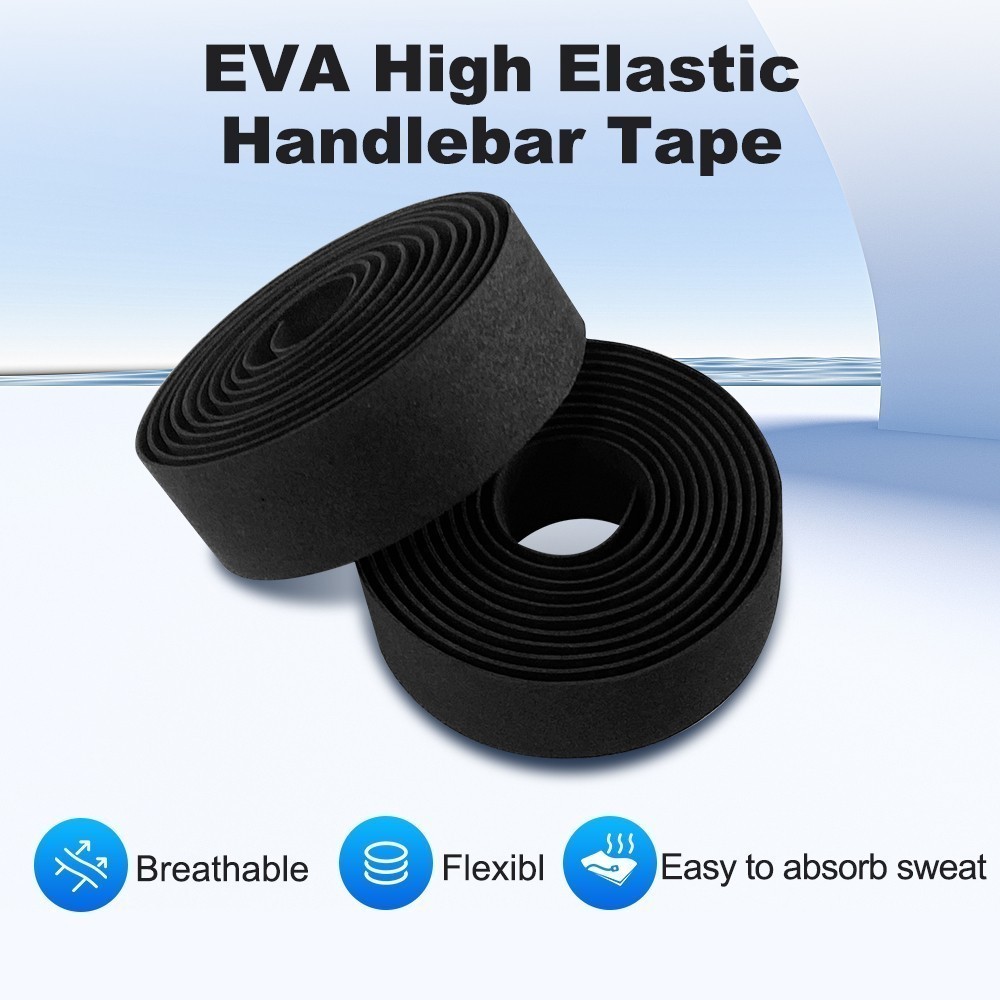 UUG Bike Handlebar Tape for Road Bike EVA Bicycle Handlebar Tape with Bar Plugs