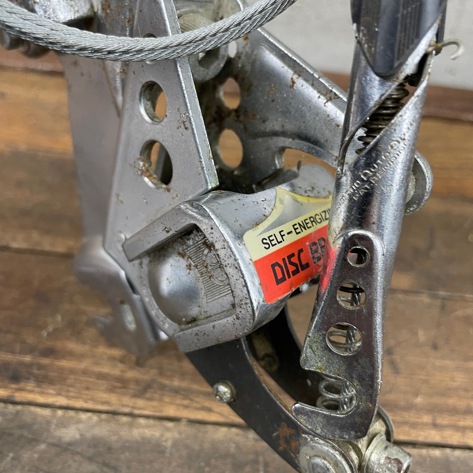 Vintage Shimano Disc Brake Caliper Self Energizing Disk Auto OG Muscle Bike 70s